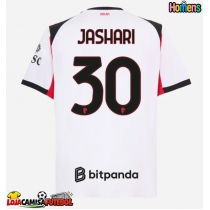 Camisa de Futebol AC Milan Ardon Jashari #30 Equipamento Secundário 2025-26 Manga Curta